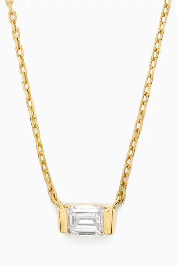 Azure Diamond Necklace in 18kt Yellow Gold