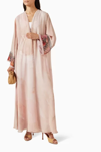 Printed Abaya
