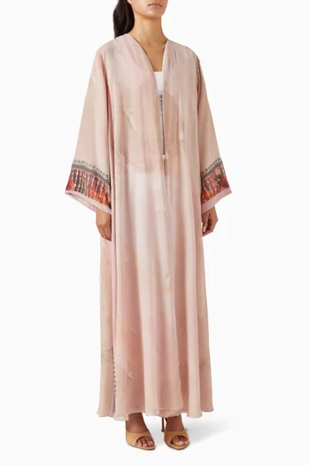 Printed Abaya