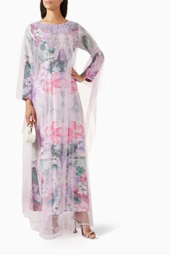 Floral Kaftan Set
