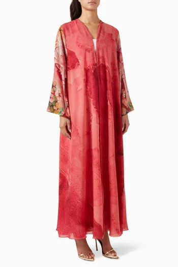 Printed Abaya