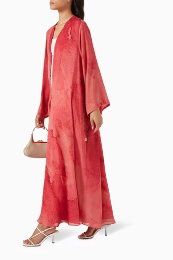 Printed Abaya