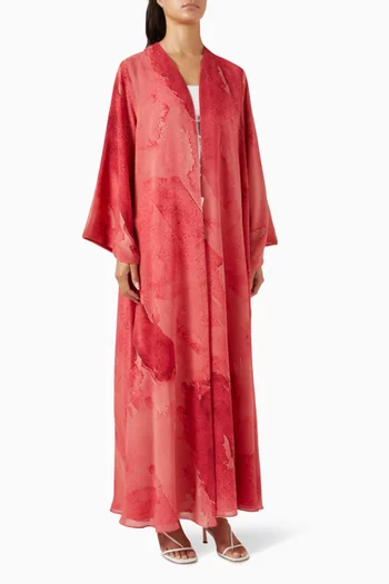 Printed Abaya