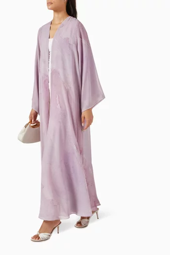Printed Abaya