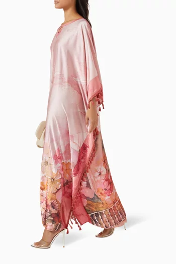 Tassel Printed Kaftan