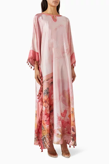 Tassel Printed Kaftan
