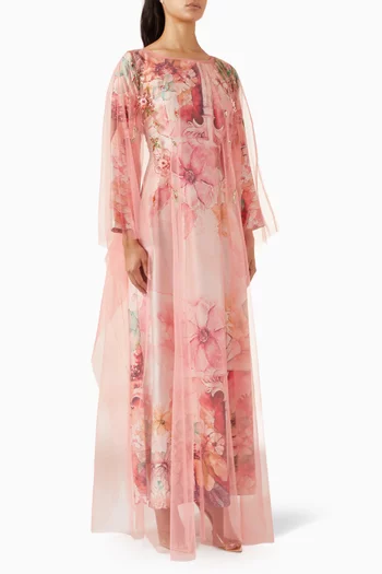 Floral Kaftan Set