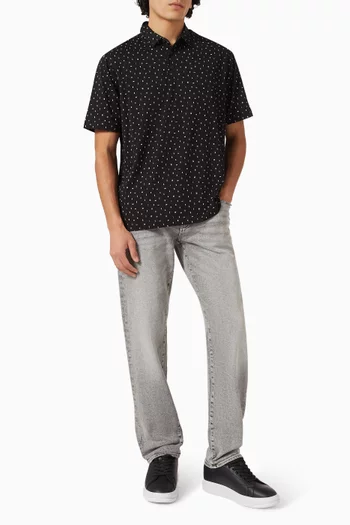 Straight-leg Jeans in Denim