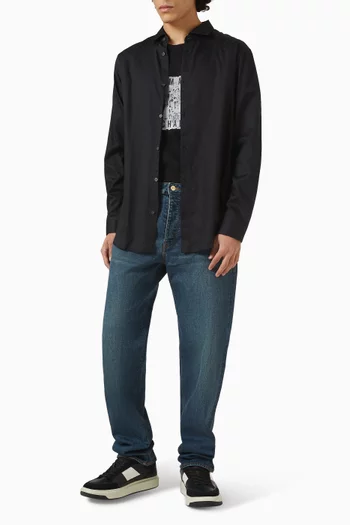 All-over Logo Regular-fit Shirt