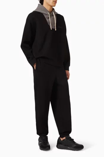 Cozy Lab Logo Sweatpants in Cotton-blend