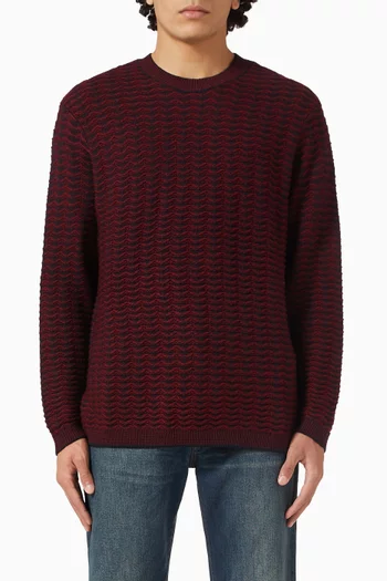 College Logo Sweater