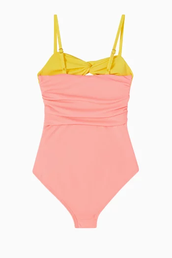 Raelynn Colour-block One-piece Swimsuit