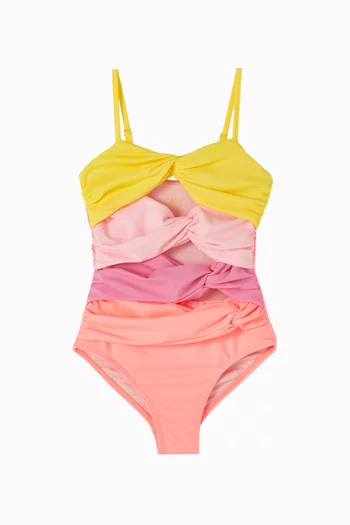 Raelynn Colour-block One-piece Swimsuit