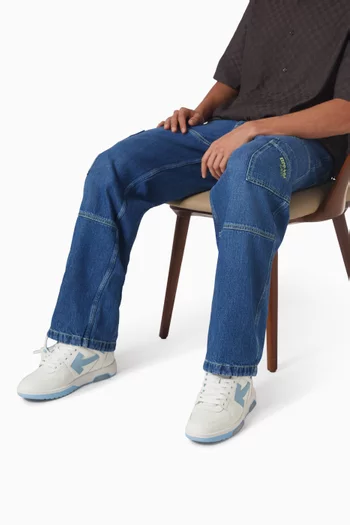 Out of Office Sneakers in Leather