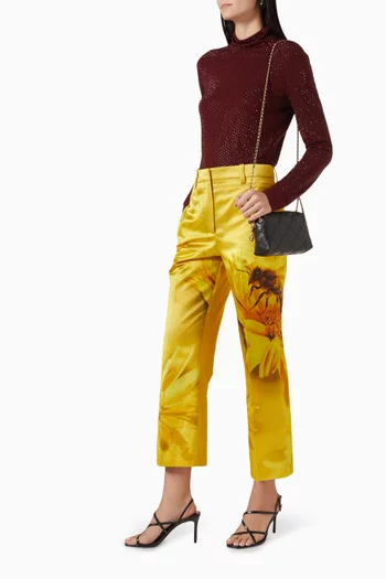 بنطال بنقشة زهور ستان