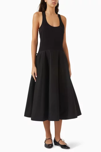 ワンピース TORY BURCH BLACK VISCOSE BLEND DRESS Embellished Viscose Ruched Dress: Women's Designer Dresses