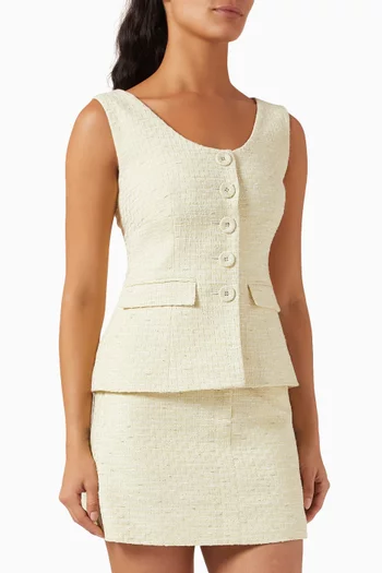 بلوزة إيلواز منسوجة يدويًا