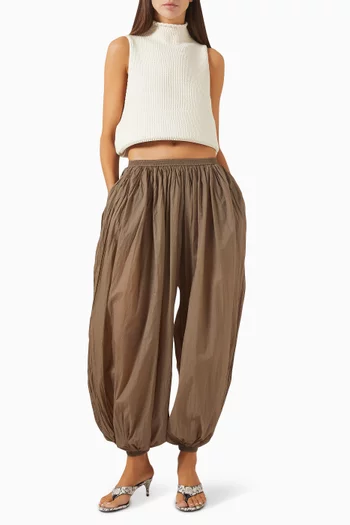 بنطال بتصميم منفوخ نايلون