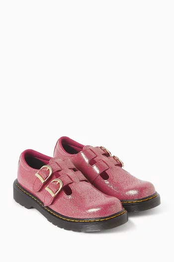 حذاء ماري جين بالغليتر 