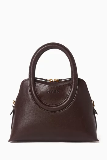 Mini Naomi Satchel Bag in Leather