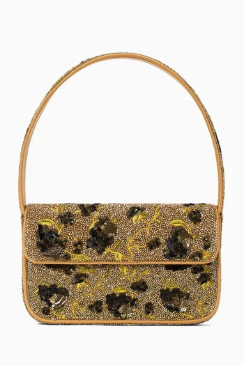 Tommy Beaded Shoulder Bag