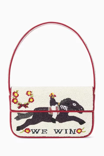 Tommy Beaded Shoulder Bag