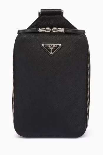 Brique Bag in Saffiano Leather