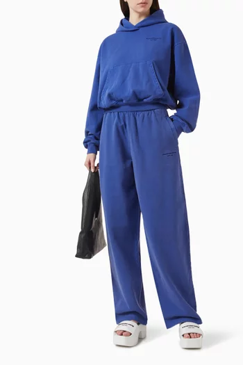 Bubble-logo Hoodie in Cotton