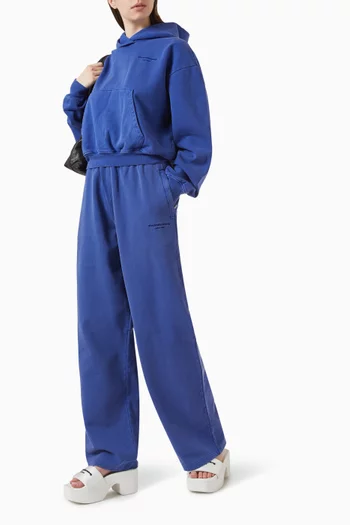 Articulated-leg Sweatpants in Cotton