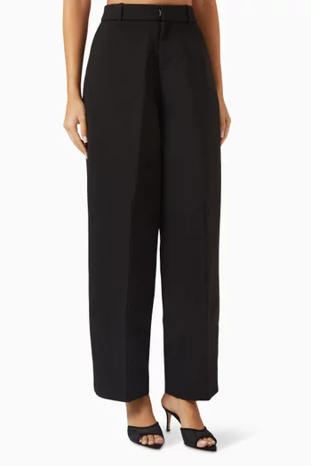 Edna Trousers in Twill Suiting