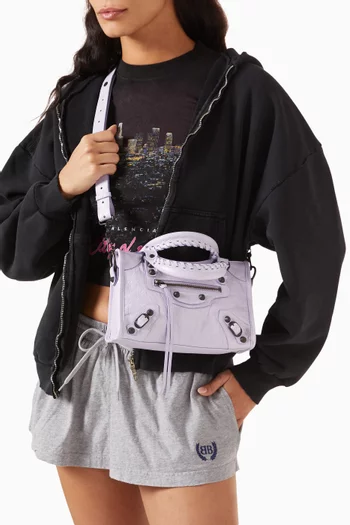 Mini Le City Bag in Arena Lambskin