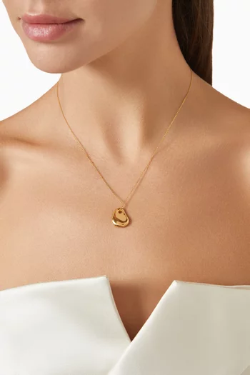 Semina Necklace in 18kt Gold-plated Sterling Silver
