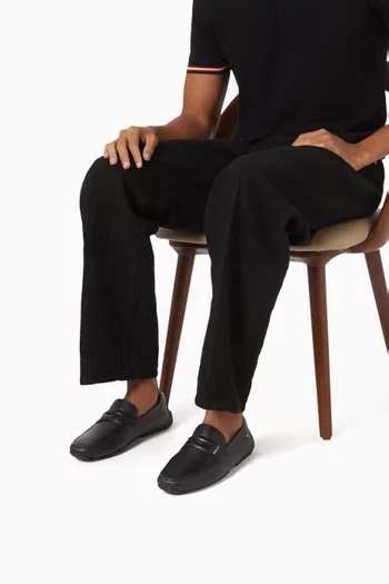 Palven Penny Loafers in Leather
