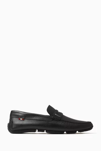 Palven Penny Loafers in Leather