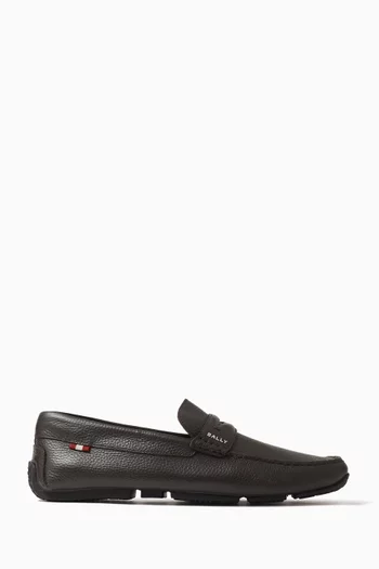 Palven Penny Loafers in Leather