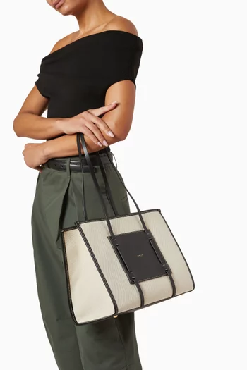 The Capri Medium Tote Bag in Canvas
