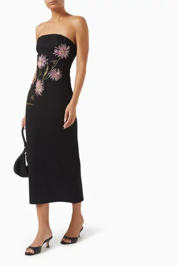 Brooke Hand-beaded Dress in Rayon Blend