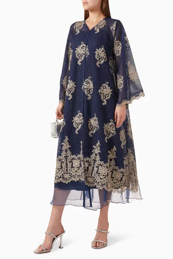 Bead-embellished Abaya