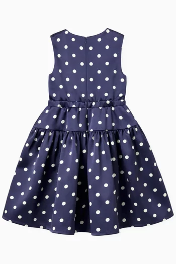 Polka Dot Dress in Taffeta