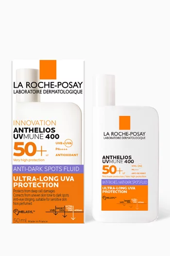 سائل أنثيليوس لمقاومة البقع الداكنة مع عامل الحماية SPF50+‎‏، 50 ملل