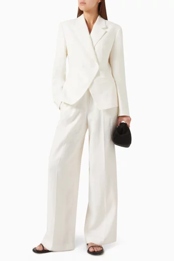 Suit Pants in Linen-blend
