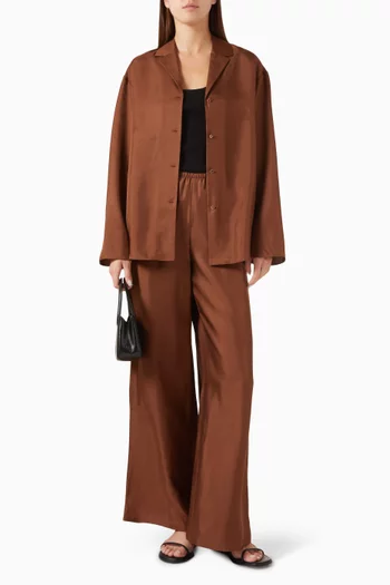 Button-up Shirt in Silk
