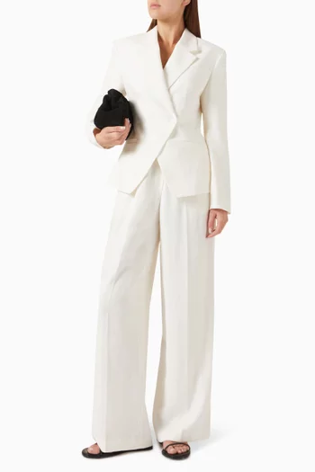 Suit Blazer in Linen