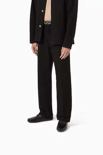 حذاء درايفر بشعار جانشيني جلد