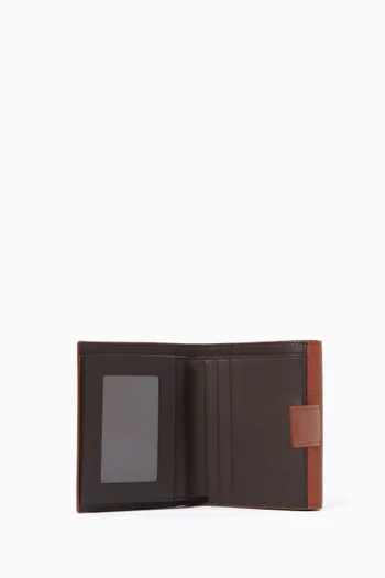 محفظة جانشيو صغيرة مزدوجة جلد