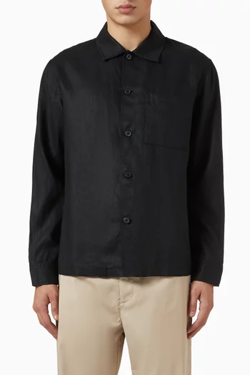Button-up Shirt in Linen