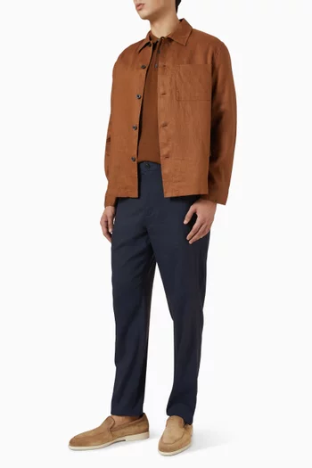 Button-up Shirt in Linen