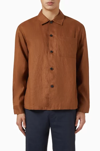 Button-up Shirt in Linen