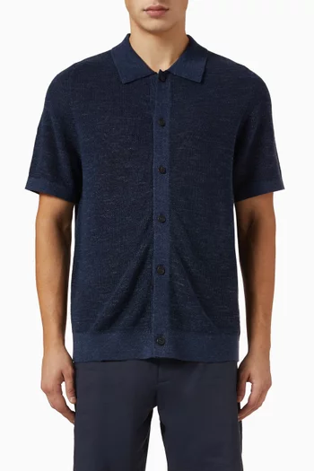 Button-up Shirt in Linen