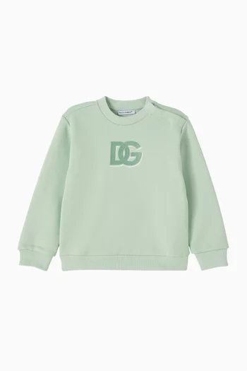 Logo Sweatshirt in Cotton